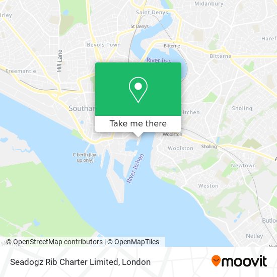 Seadogz Rib Charter Limited map