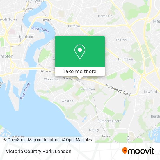Victoria Country Park map