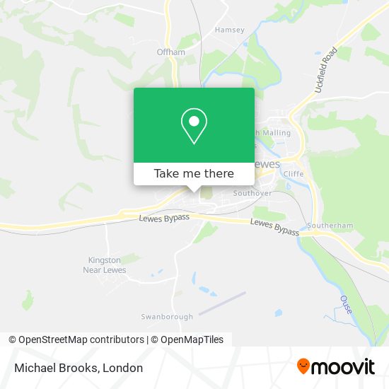 Michael Brooks map