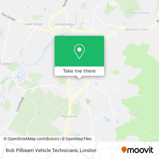 Bob Pilbeam Vehicle Technicians map