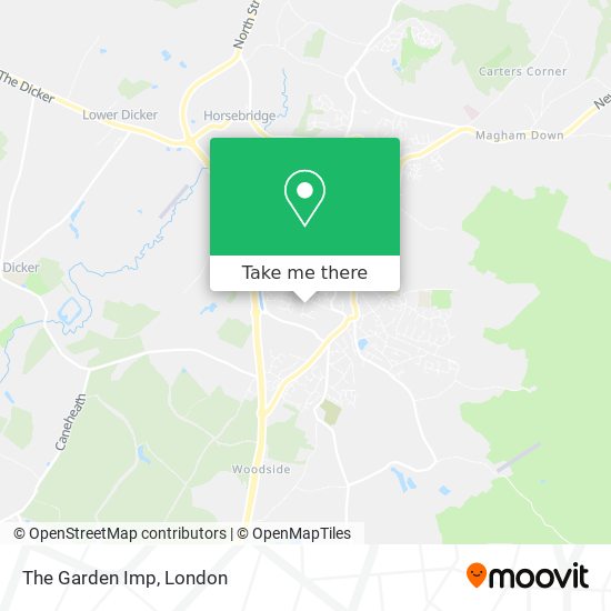 The Garden Imp map