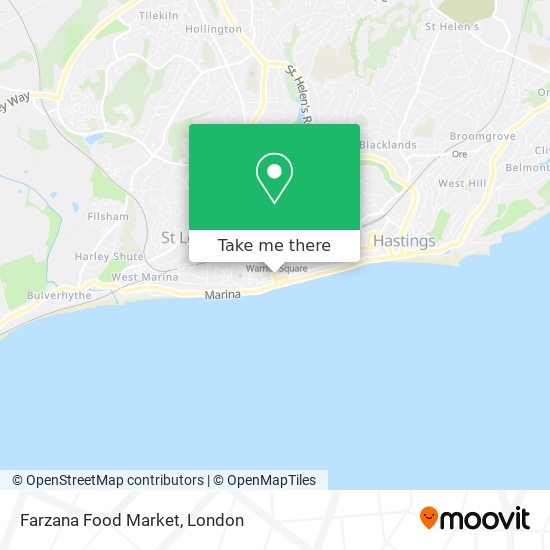 Farzana Food Market map