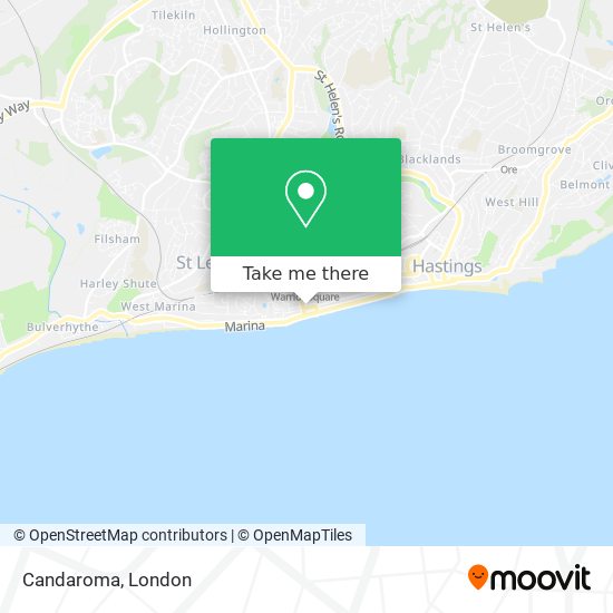 Candaroma map