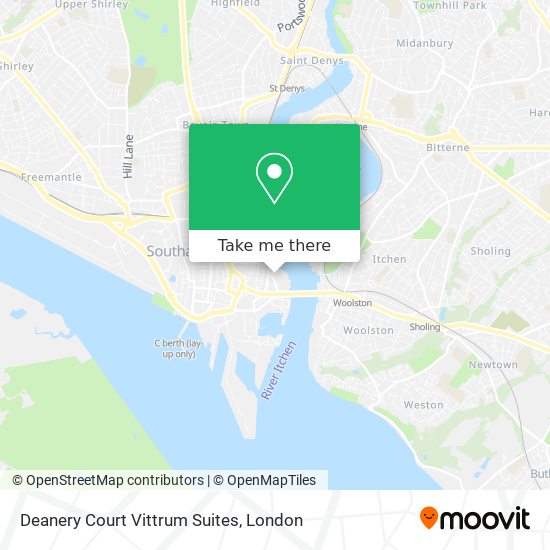 Deanery Court Vittrum Suites map