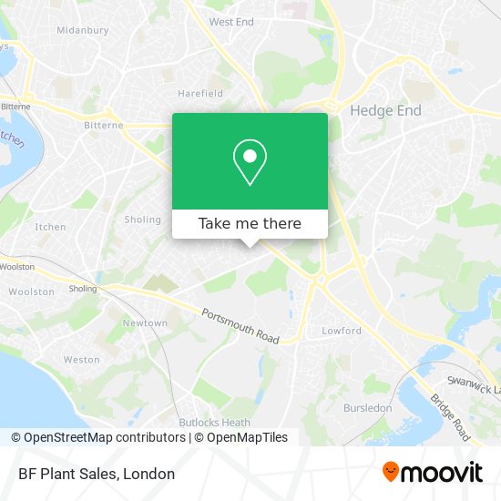 BF Plant Sales map