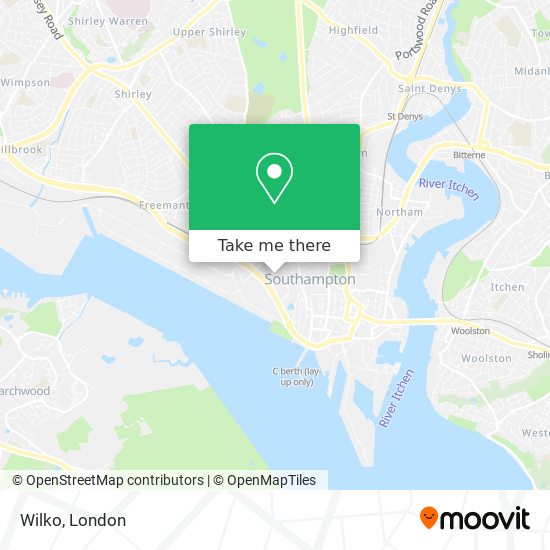 Wilko map