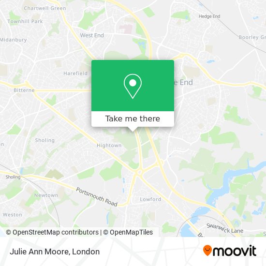 Julie Ann Moore map