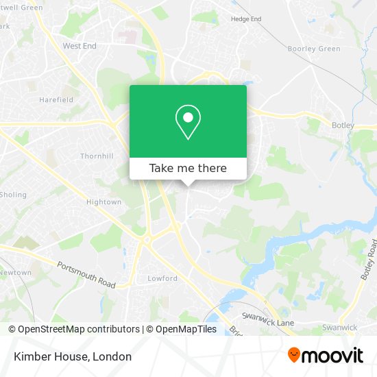 Kimber House map