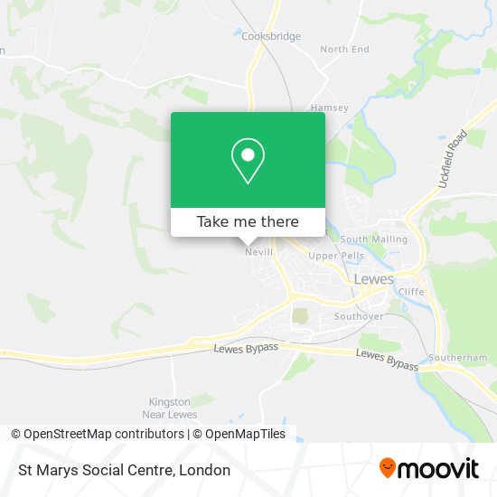 St Marys Social Centre map