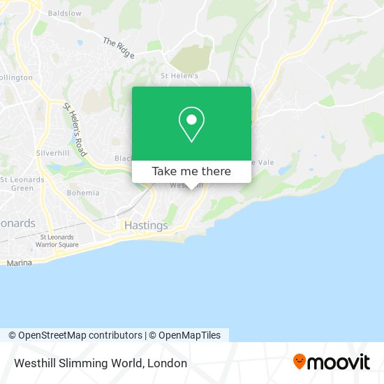 Westhill Slimming World map