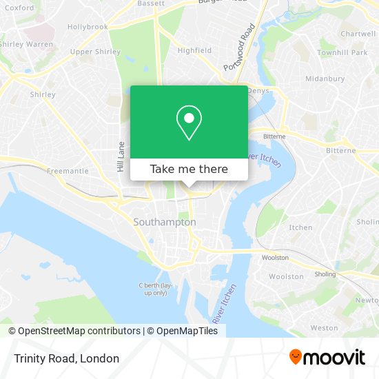 Trinity Road map