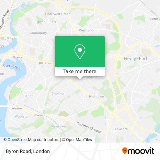 Byron Road map