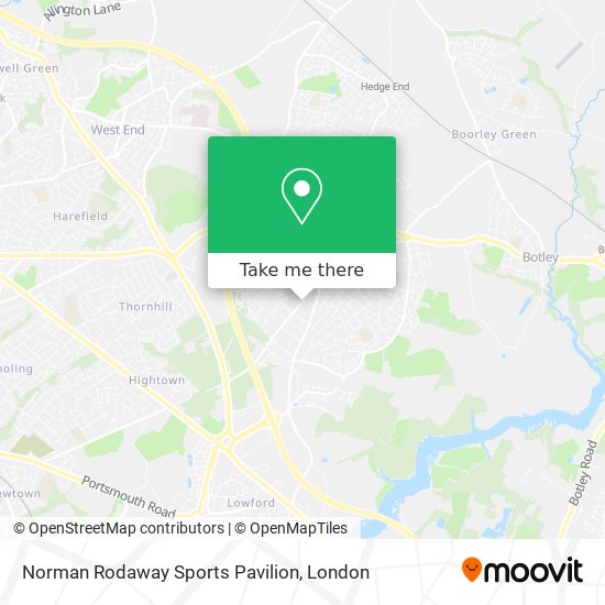 Norman Rodaway Sports Pavilion map