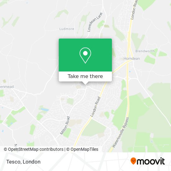 Tesco map