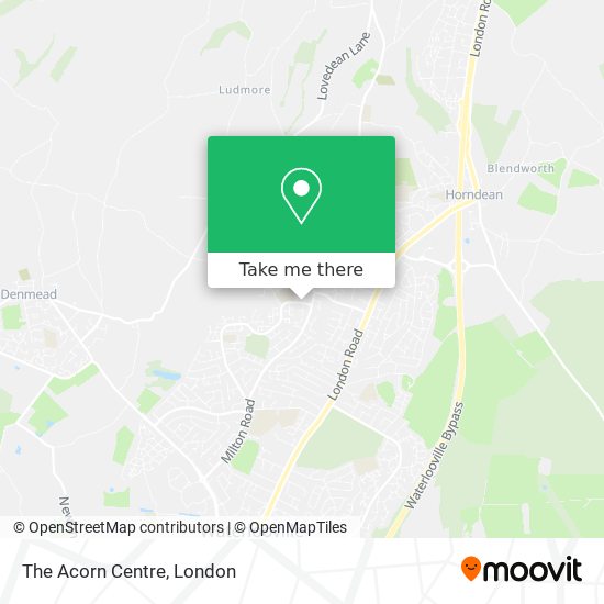 The Acorn Centre map