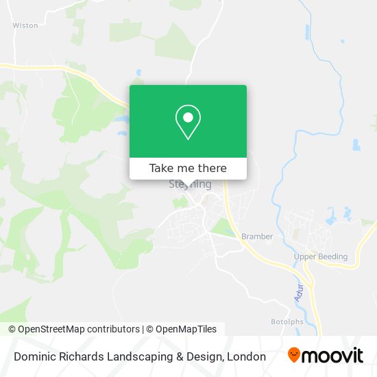 Dominic Richards Landscaping & Design map