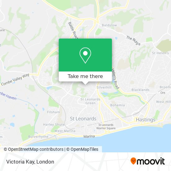 Victoria Kay map
