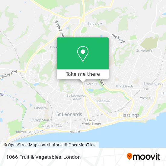 1066 Fruit & Vegetables map