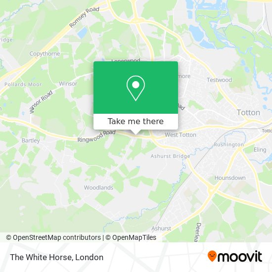 The White Horse map