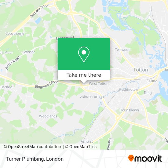 Turner Plumbing map