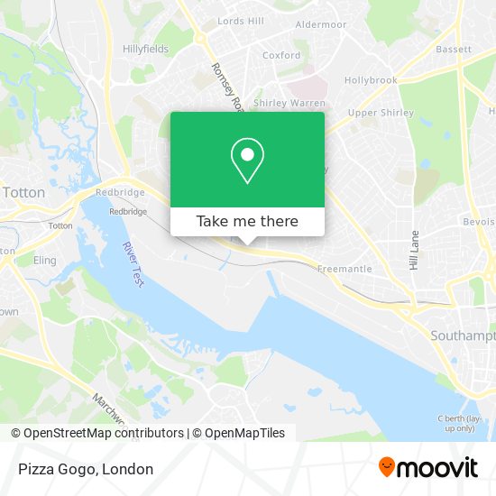 Pizza Gogo map