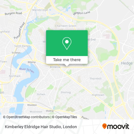 Kimberley Eldridge Hair Studio map
