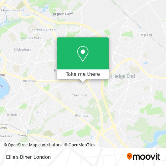 Ellie's Diner map