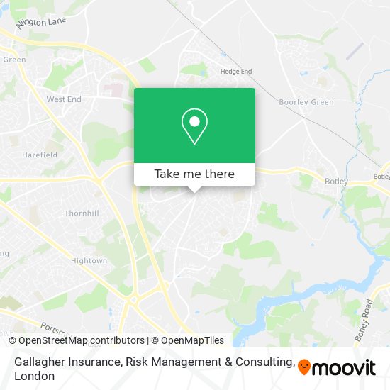 Gallagher Insurance, Risk Management & Consulting map