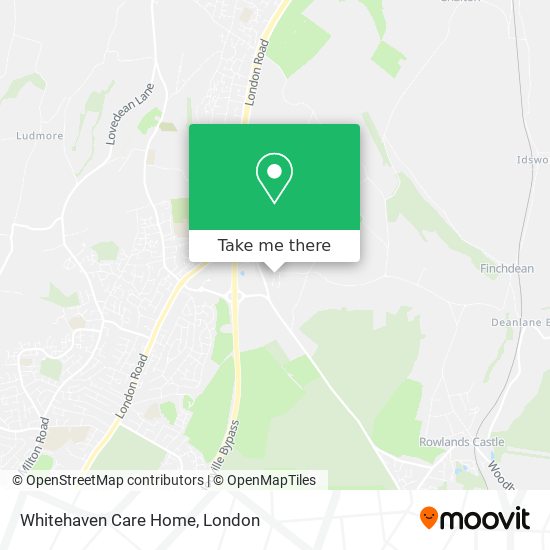 Whitehaven Care Home map