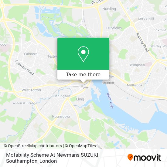 Motability Scheme At Newmans SUZUKI Southampton map