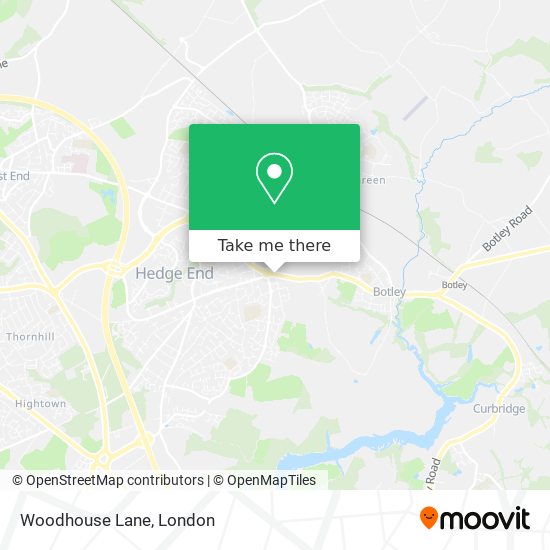 Woodhouse Lane map