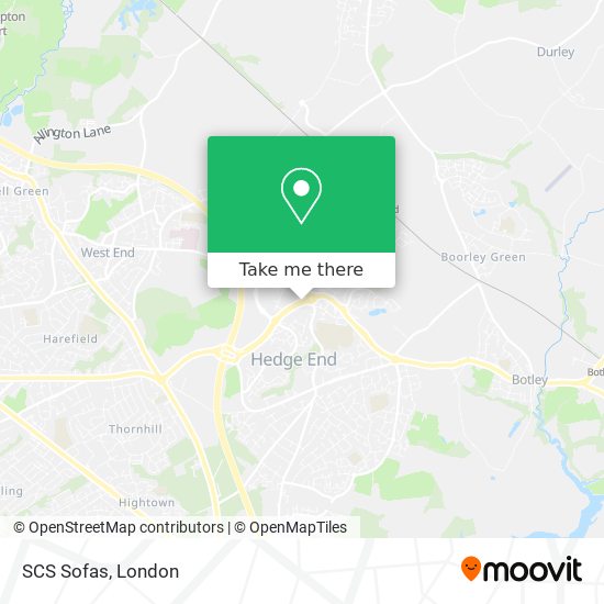 SCS Sofas map