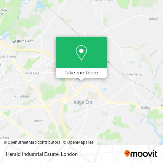 Herald Industrial Estate map