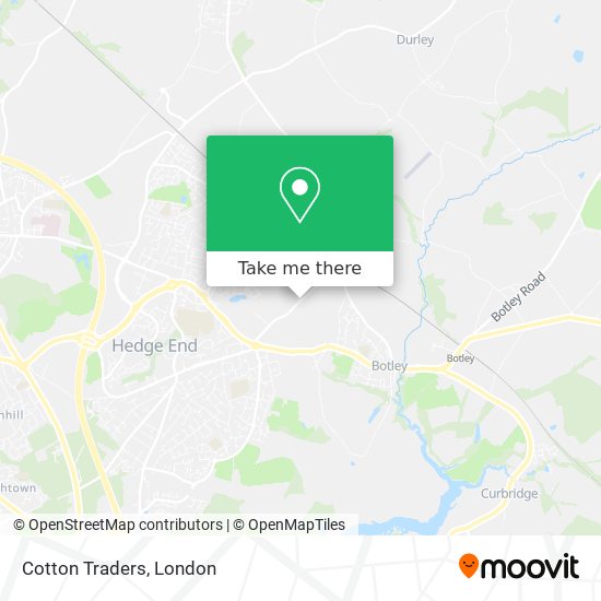 Cotton Traders map