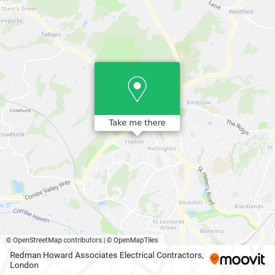 Redman Howard Associates Electrical Contractors map