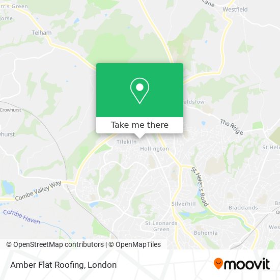 Amber Flat Roofing map