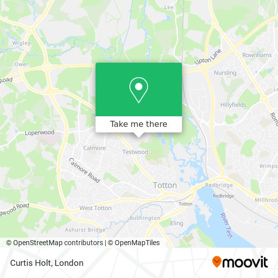 Curtis Holt map