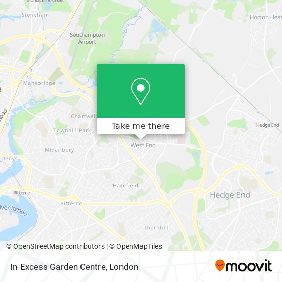 In-Excess Garden Centre map