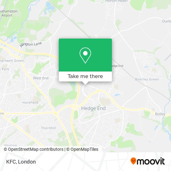 KFC map