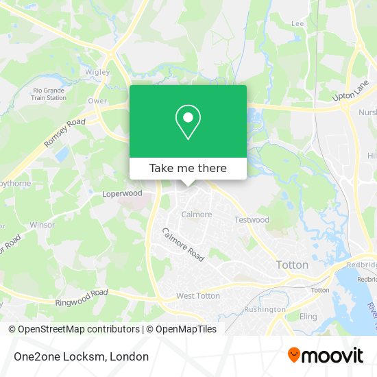 One2one Locksm map