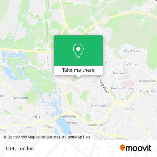 LIDL map