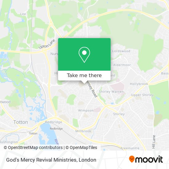 God's Mercy Revival Ministries map