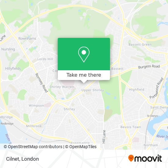 Cilnet map