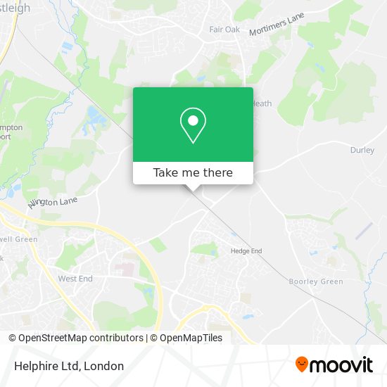 Helphire Ltd map