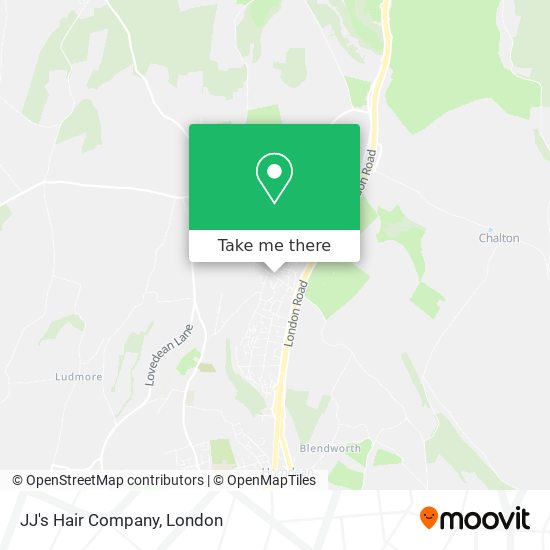 JJ's Hair Company map