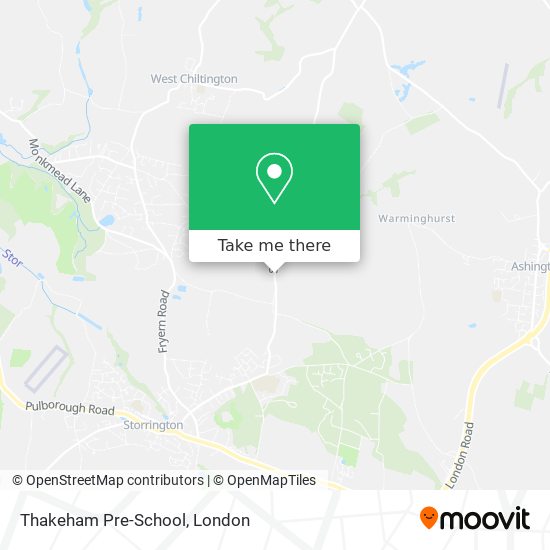 Thakeham Pre-School map