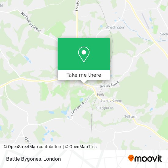 Battle Bygones map