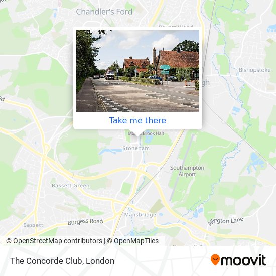 The Concorde Club map