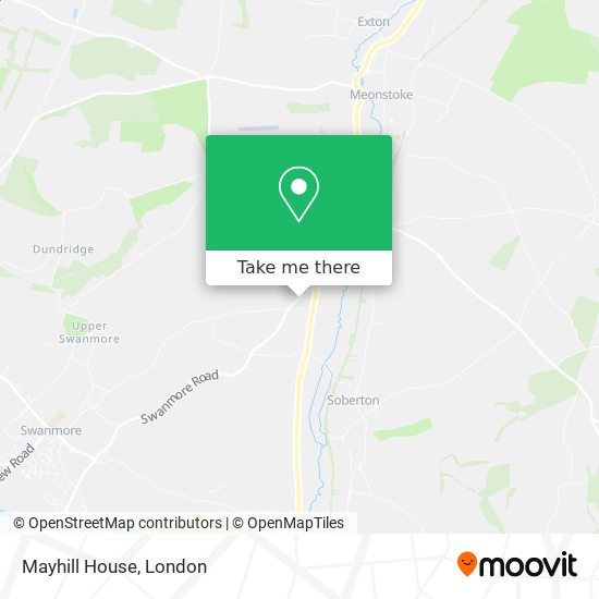 Mayhill House map