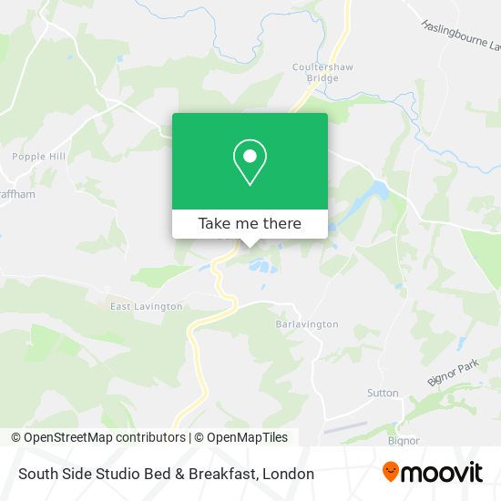 South Side Studio Bed & Breakfast map